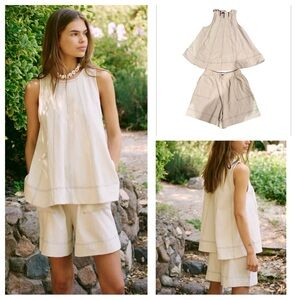 NEW 2-Piece Free People Strada Set in Barnacle Island